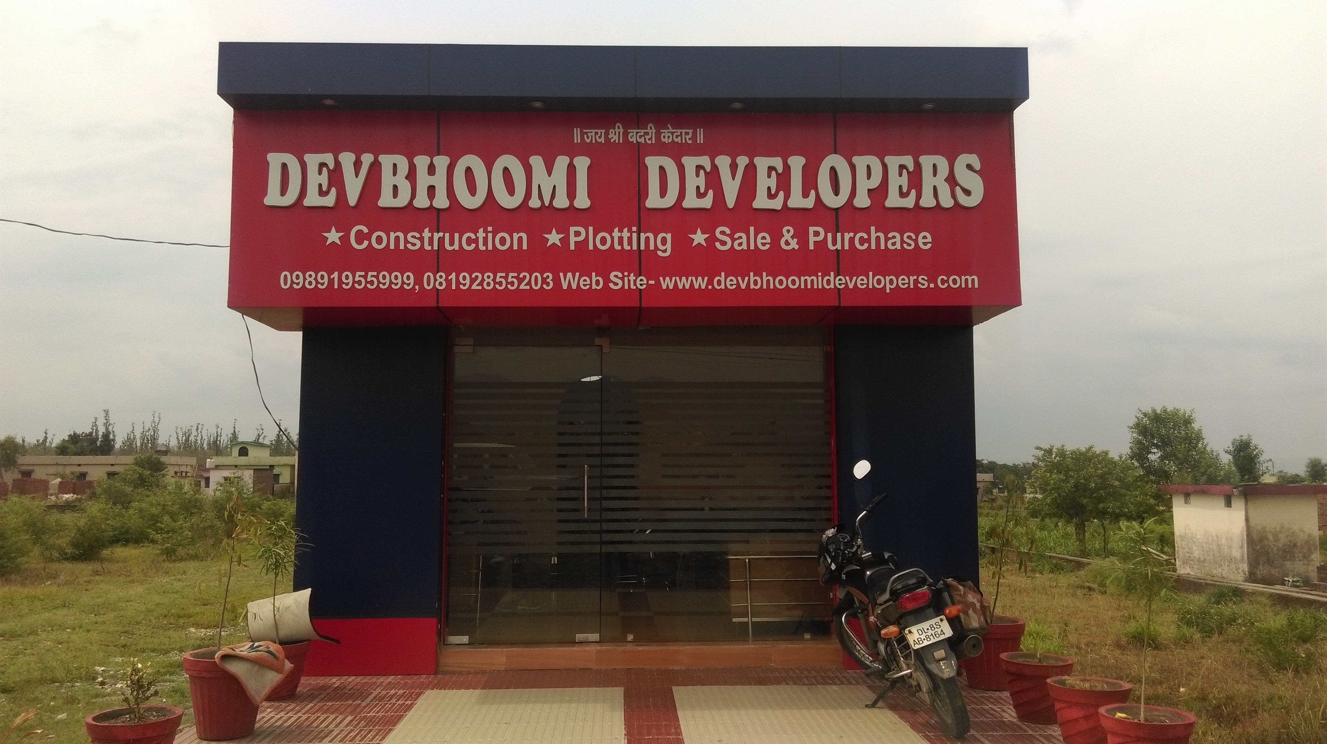 devbhoomi developers new office in Jolly Grant